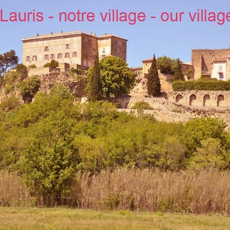 Clementine - Chouette Studio Privé en village charmant en Luberon Lauris Esterno foto