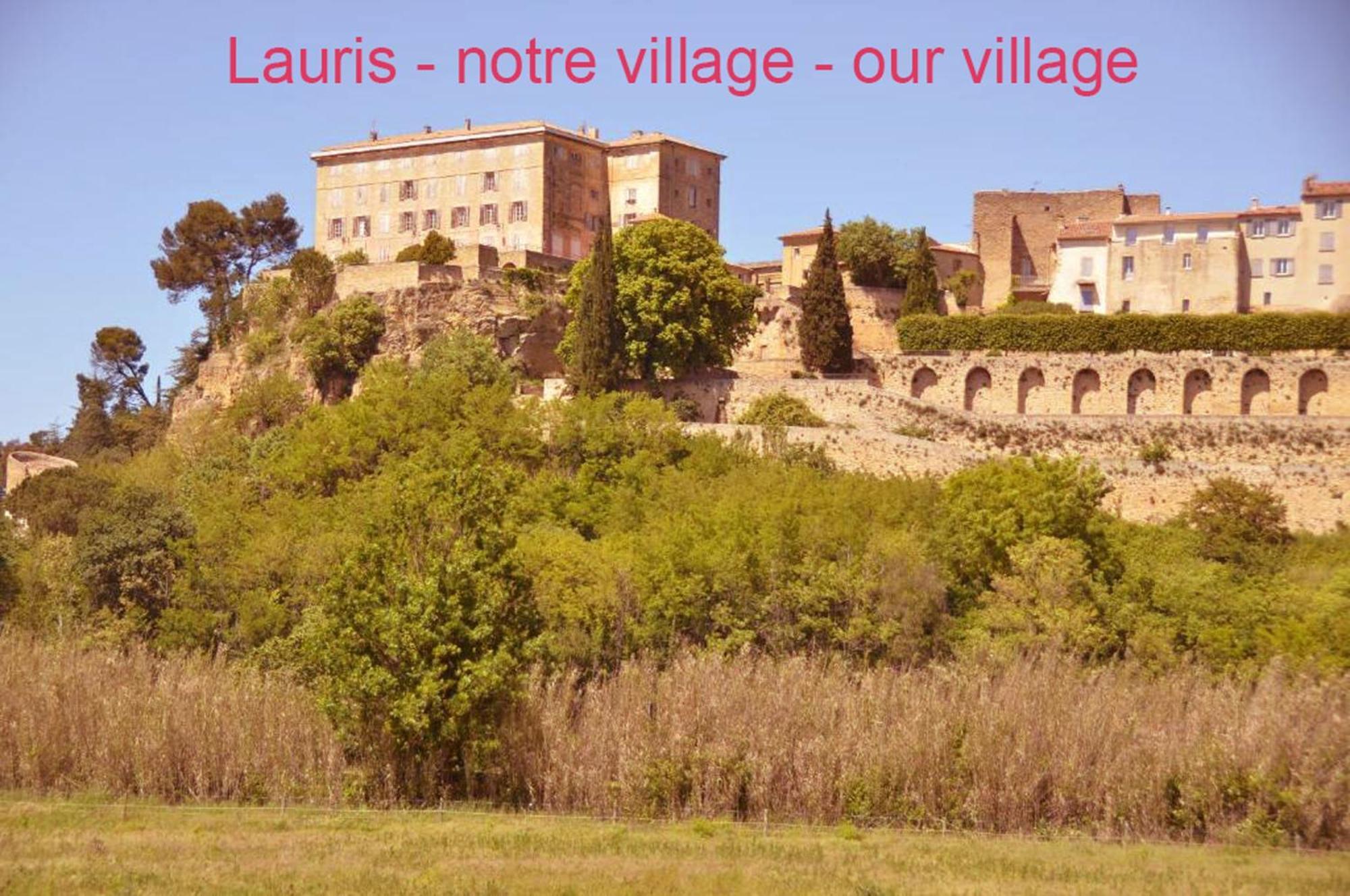 Clementine - Chouette Studio Privé en village charmant en Luberon Lauris Esterno foto